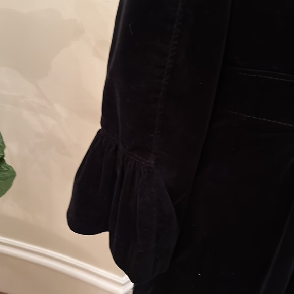 Chelsea & Violet Black Velvet Jacket SZ M - Picture 7 of 9